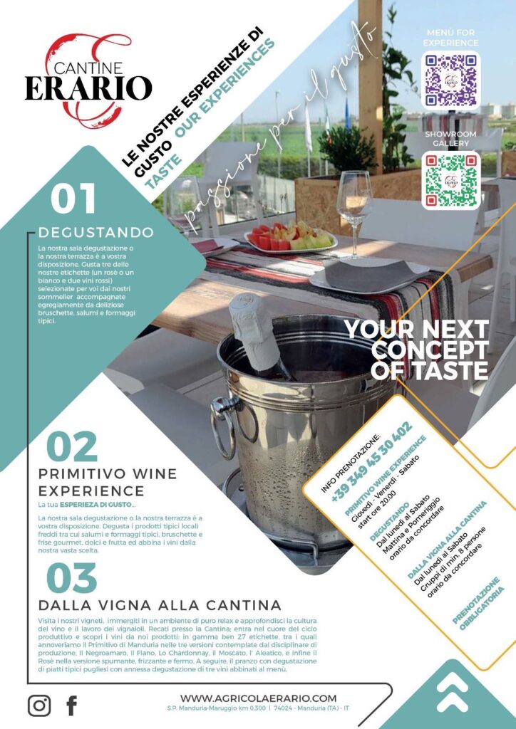 Degustando - Primitivo Wine experience - Dalla vigna alla cantina